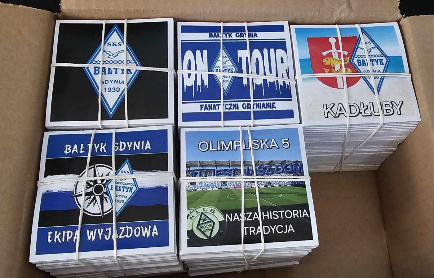 Vlepki - przykład personalizacji i wykonania