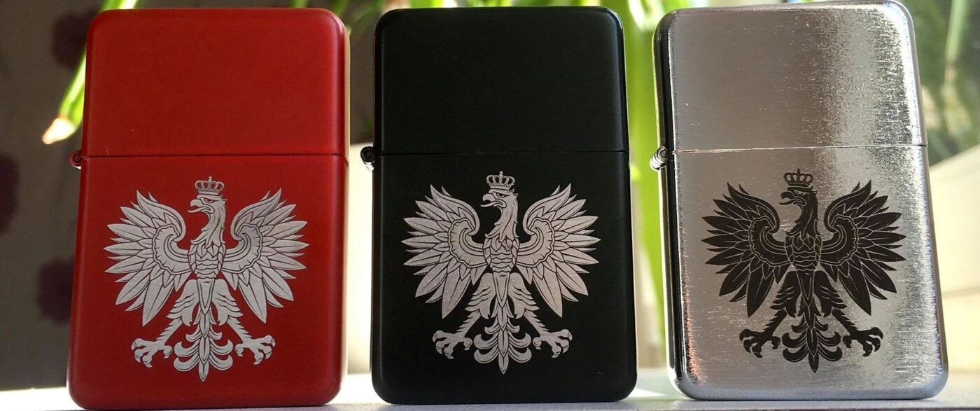 Zapalniczki - przykład personalizacji i wykonania